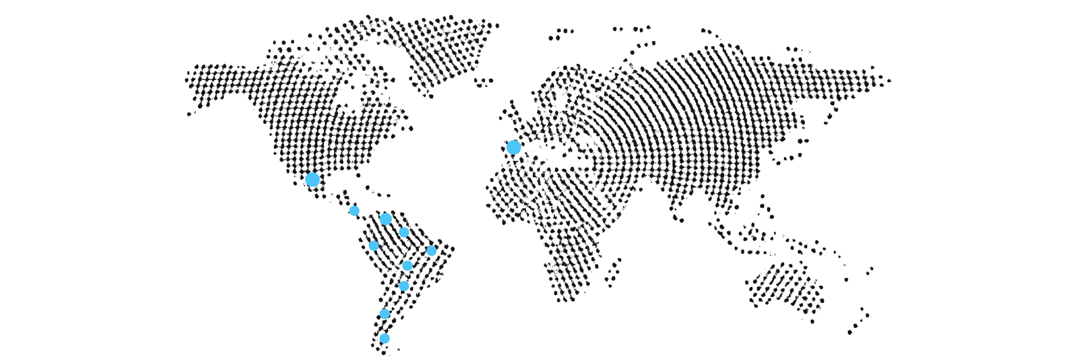 Mapa de presencia global de R2-OS